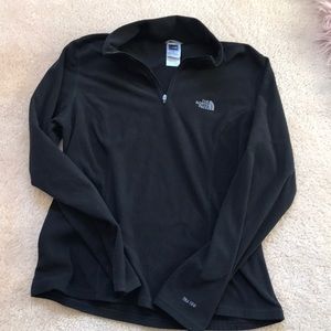 The North Face 1/4 zip fleece size Large